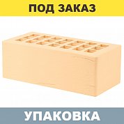 Кирпич Соломенный "Дерево" облицовочный (1,4NF) г.Железногорск (352шт.)